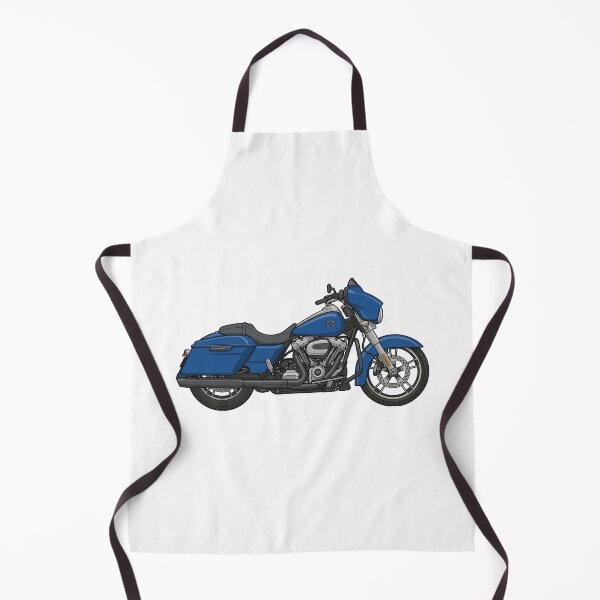 Item preview, Blue Harley-Davidson Street Glide Vector - Clean Line Art Illustration designed and sold by Leeded.