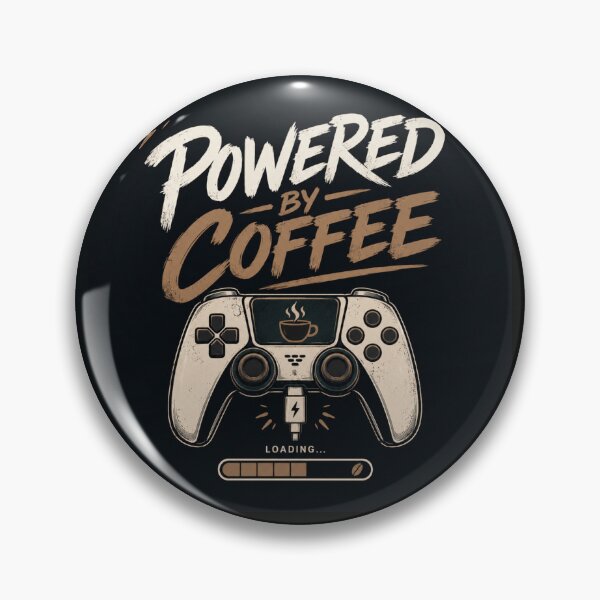 Item preview, Powered by coffee designed and sold by FrikiThings.