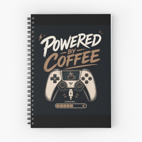 Item preview, Powered by coffee designed and sold by FrikiThings.