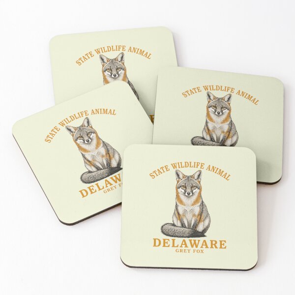 Item preview, Delaware’s Wild Grey Fox designed and sold by taiche.