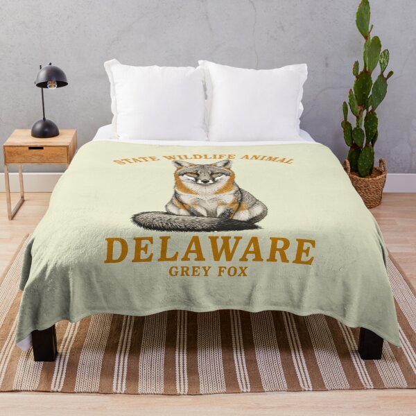 Item preview, Delaware’s Wild Grey Fox designed and sold by taiche.