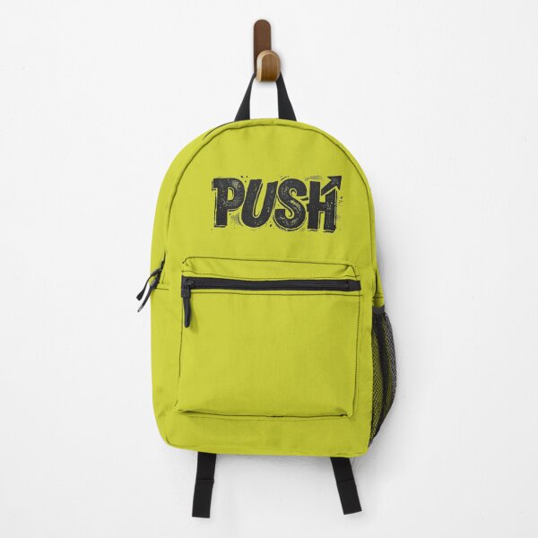 Item preview, Push Forward Motivation Arrow Vintage Grunge Typography designed and sold by KiwiRider.
