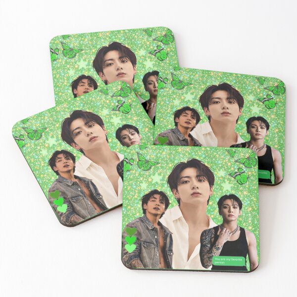 Item preview, K-Pop Inspired Collection - Green J.K designed and sold by astraepetals.