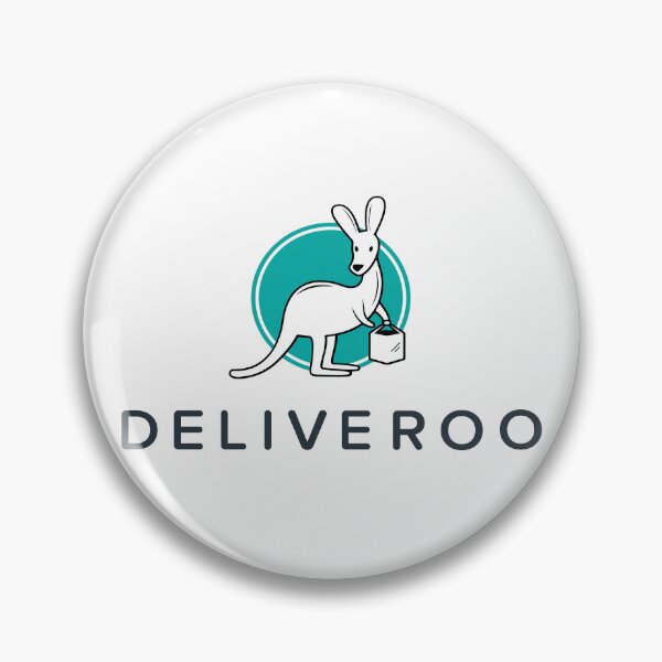 Item preview, Deliveroo Vintage Kangaroo Food Delivery Logo designed and sold by zexwbt.