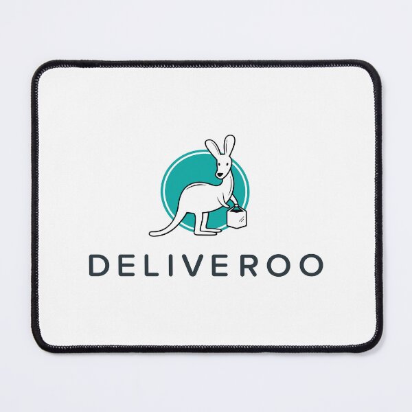 Item preview, Deliveroo Vintage Kangaroo Food Delivery Logo designed and sold by zexwbt.