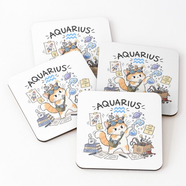 Item preview, Aquarius Cat – Think Different designed and sold by NucciCollective.