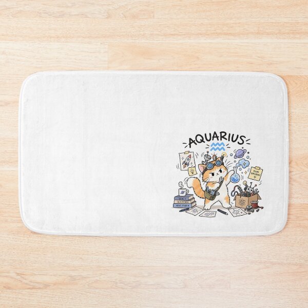 Item preview, Aquarius Cat – Think Different designed and sold by NucciCollective.