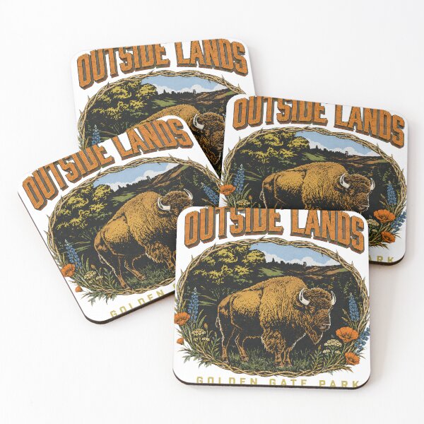 Item preview, Outside Lands Golden Gate Park San Francisco Bison Vintage designed and sold by Unique personality⭐⭐⭐⭐⭐.