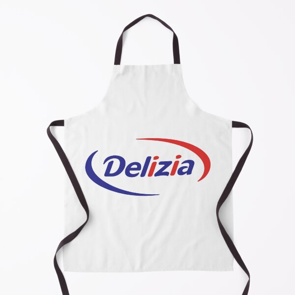 Item preview, Delizia Oval Blue And Red Classic Logo Design designed and sold by zexwbt.