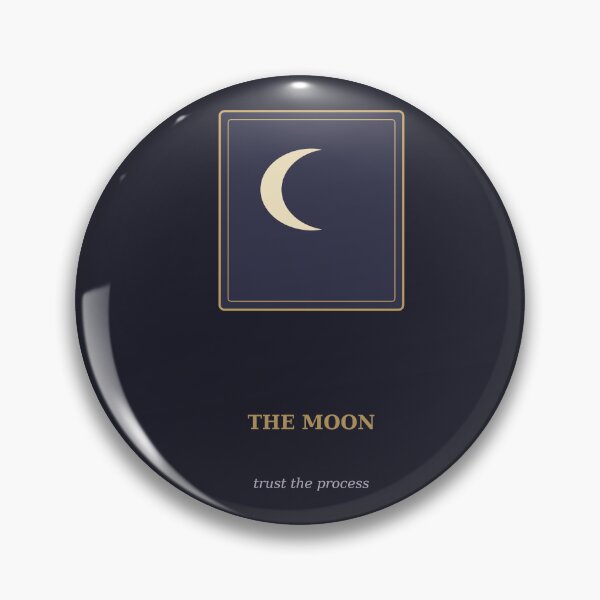 Item preview, The Moon Tarot Card Trust The Process designed and sold by kd2010.