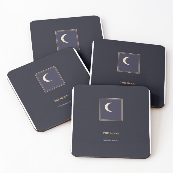 Item preview, The Moon Tarot Card Trust The Process designed and sold by kd2010.
