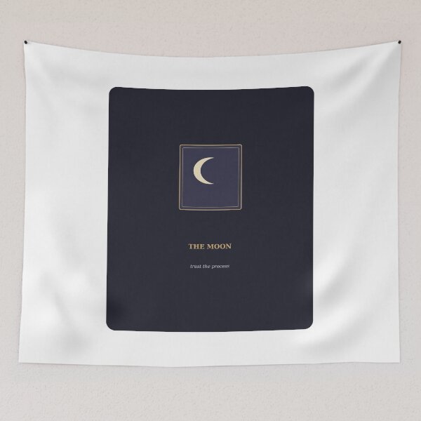Item preview, The Moon Tarot Card Trust The Process designed and sold by kd2010.