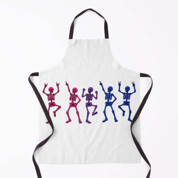 Item preview, Halloween Dancing Skeletons - Bisexual Pride designed and sold by Travelslightly.