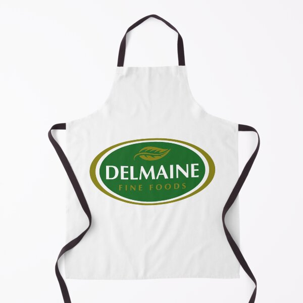 Item preview, Delmaine Fine Foods Green Oval Leaf Badge Logo designed and sold by zexwbt.