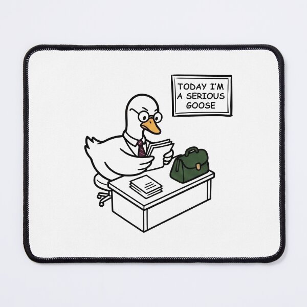 Item preview, Today I'm A Serious Goose designed and sold by Dondonmart.