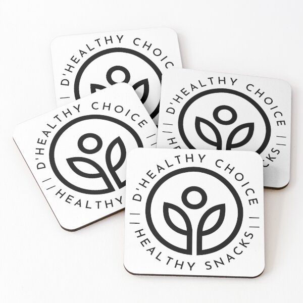 Item preview, Healthy Choice Minimalist Clean Black Design designed and sold by zexwbt.