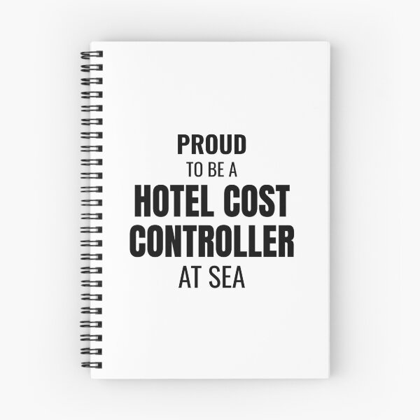 Item preview, Proud to be a Hotel Cost Controller at Sea (Black) designed and sold by ShipCrewNation.