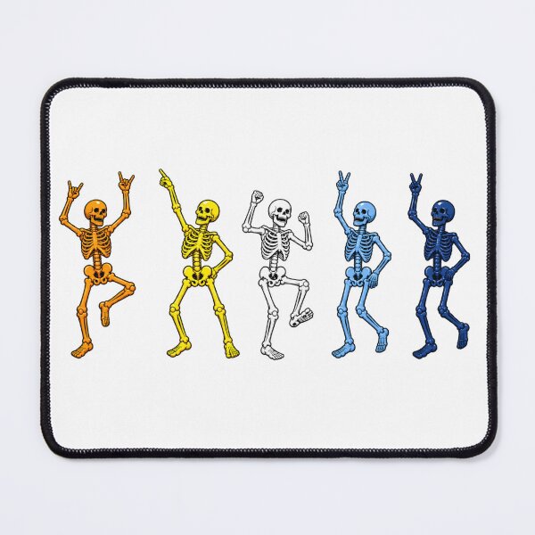 Item preview, Halloween Dancing Skeletons - AroAce Pride designed and sold by Travelslightly.