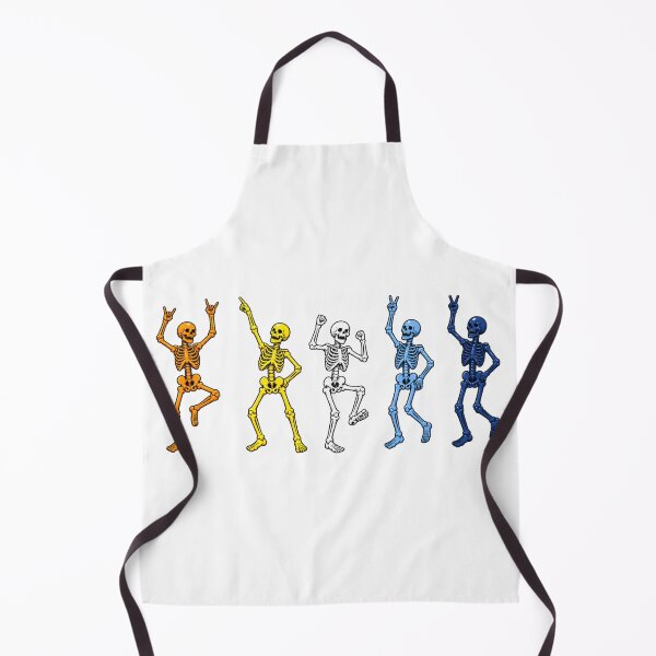Item preview, Halloween Dancing Skeletons - AroAce Pride designed and sold by Travelslightly.