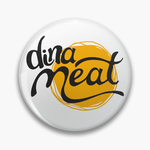 Item preview, Dinameat Hand Drawn Yellow Circle Burger Logo designed and sold by zexwbt.