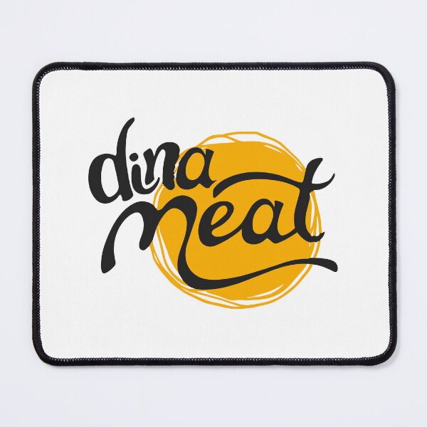 Item preview, Dinameat Hand Drawn Yellow Circle Burger Logo designed and sold by zexwbt.