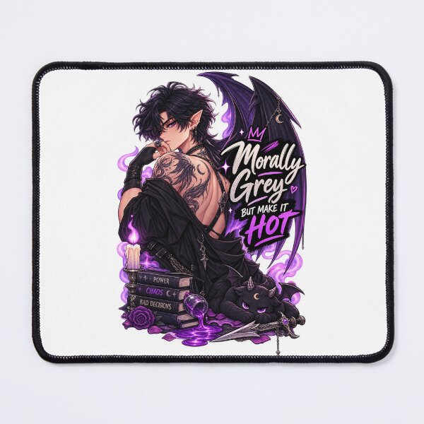 Item preview, Morally Grey But Make It Hot – Dark Romantasy Chibi Fantasy designed and sold by JPCuteDesign.