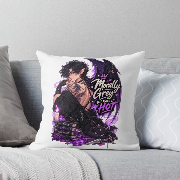Item preview, Morally Grey But Make It Hot – Dark Romantasy Chibi Fantasy designed and sold by JPCuteDesign.
