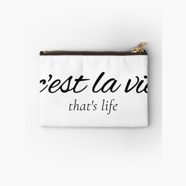 Item preview, C'est La Vie That's Life French Quote Typography designed and sold by BMA.