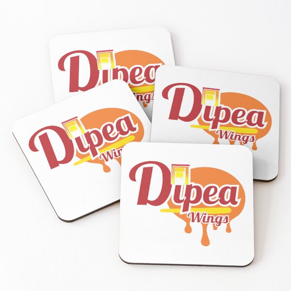 Item preview, Dipea Wings Melting Sauce Orange Red Logo designed and sold by zexwbt.
