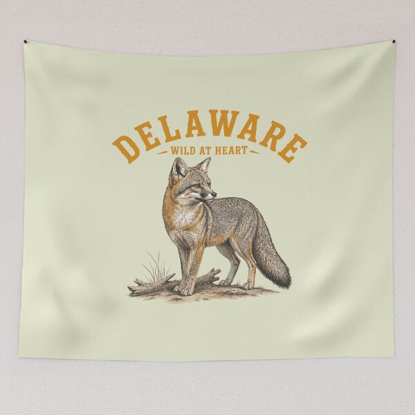 Item preview, Delaware Wild At Heart  designed and sold by taiche.
