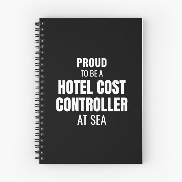 Item preview, Proud to be a Hotel Cost Controller at Sea (White) designed and sold by ShipCrewNation.