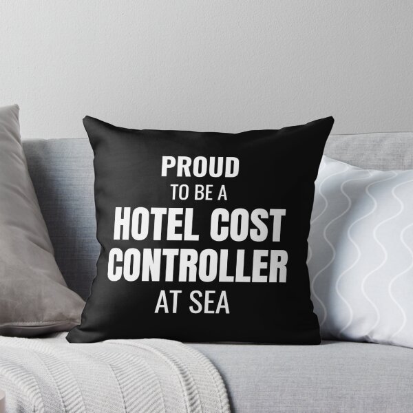 Item preview, Proud to be a Hotel Cost Controller at Sea (White) designed and sold by ShipCrewNation.