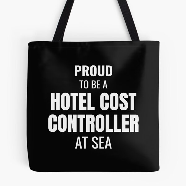 Item preview, Proud to be a Hotel Cost Controller at Sea (White) designed and sold by ShipCrewNation.
