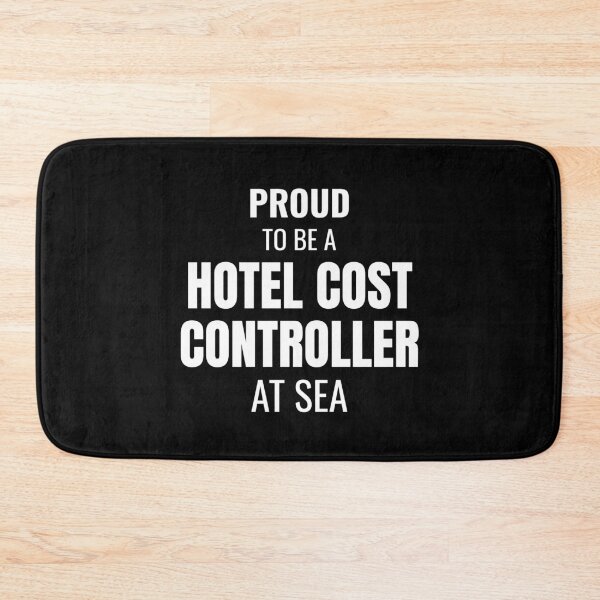Item preview, Proud to be a Hotel Cost Controller at Sea (White) designed and sold by ShipCrewNation.