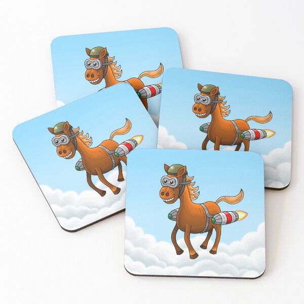 Item preview, Rocket Pony in the Clouds designed and sold by Restarter.