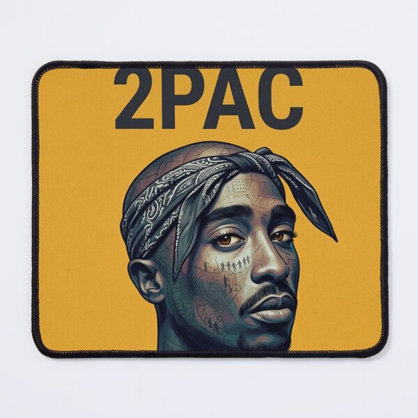 Item preview, Tupac Shakur Original Custom Vintage Music Unique Poster Wall Art designed and sold by Cool Robot Bro..