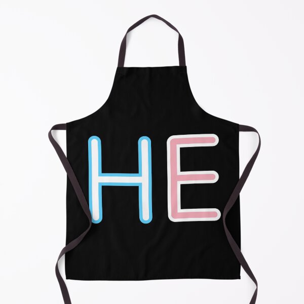 Item preview, HE/HIM Trans Flag Pronouns designed and sold by MAN3ATR.