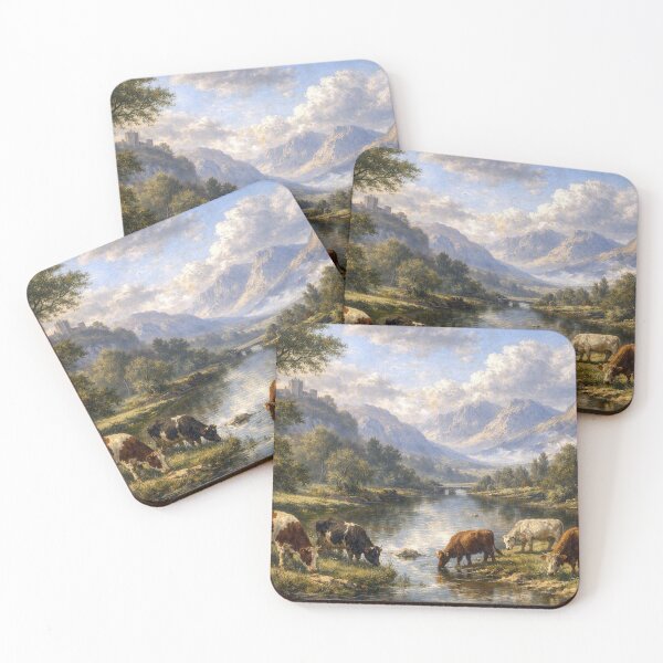 Item preview, Majestic mountain idyll designed and sold by Sigtrix.