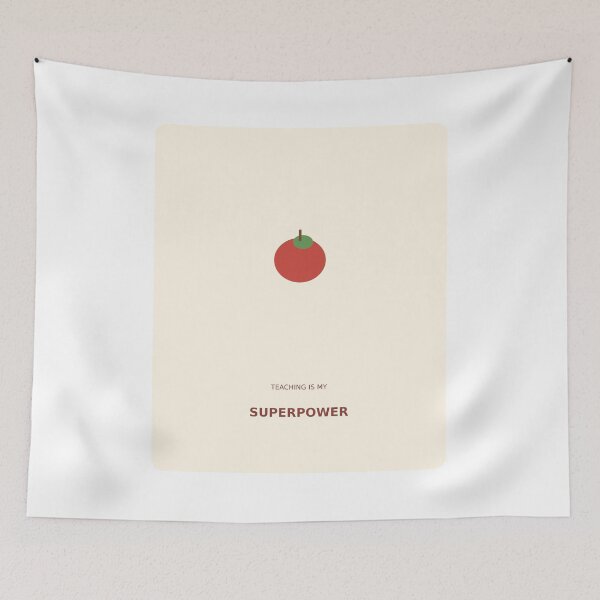 Item preview, Teaching Is My Superpower Apple designed and sold by kd2010.