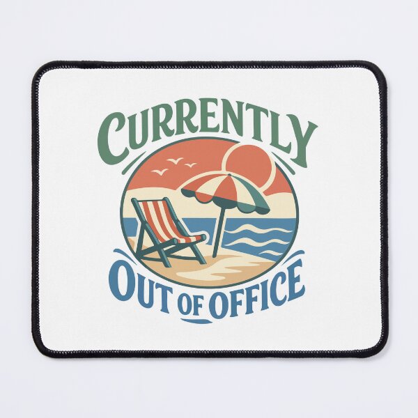 Item preview, Currently Out of Office Funny Gift for Travelers, Vacation Lovers & Students designed and sold by stylishdzign.