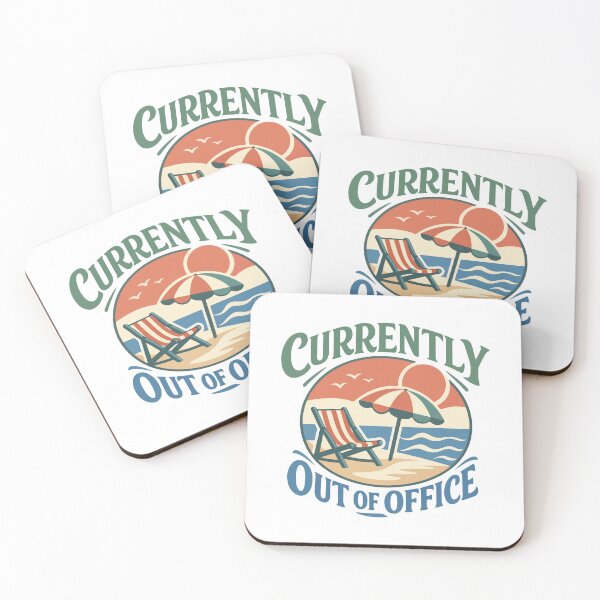 Item preview, Currently Out of Office Funny Gift for Travelers, Vacation Lovers & Students designed and sold by stylishdzign.