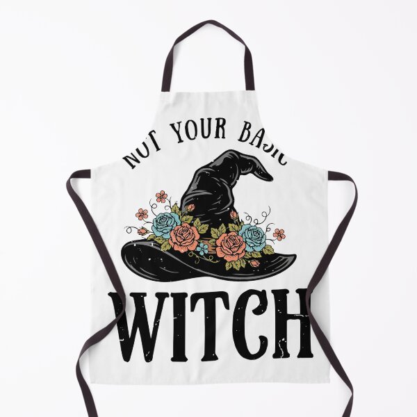 Item preview, funny Halloween Black Witch Hat Floral Witches gift designed and sold by Amzkao.