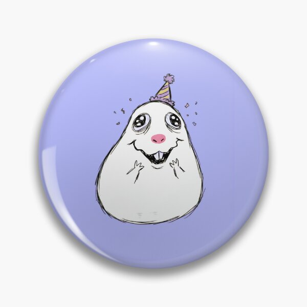 Item preview, Goofy Hamster Birthday Party Meme Drawing designed and sold by Pickmash.