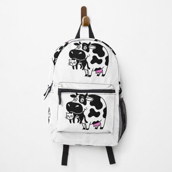 Item preview, A cow chewing a cat designed and sold by Surprised Hen.