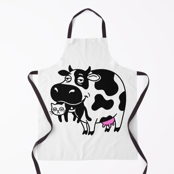 Item preview, A cow chewing a cat designed and sold by Surprised Hen.
