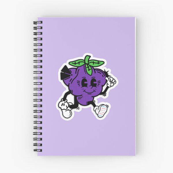 Item preview, transgender lgbt pride grape cartoon colorful fruit designed and sold by Kyna Arts.