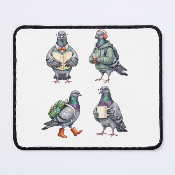 Item preview, Pigeon Student Sticker Pack designed and sold by Roy & Tiffany.
