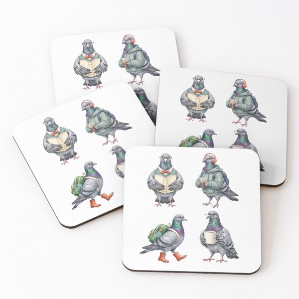 Item preview, Pigeon Student Sticker Pack designed and sold by Roy & Tiffany.