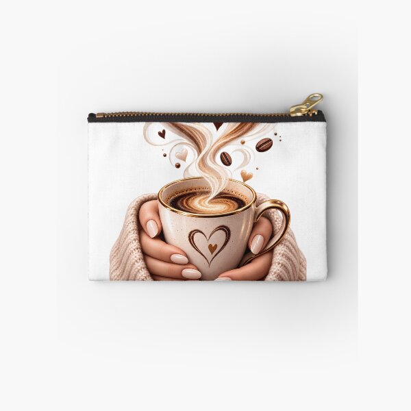 Item preview, Cozy Coffee | Heart Steam & Warm Coffee Moment designed and sold by CalmMandala.