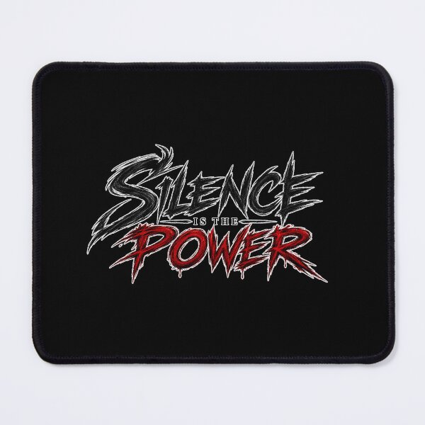 Item preview, Silence Is The Power - Minimalist Streetwear Design designed and sold by BlackCorvus02.